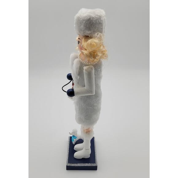 Marshalls Nutcracker Shopping Girl Christmas Figurine with Dog Sydney 2024 - Picture 13 of 16